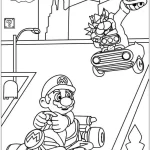 coloriage Mario et apprentissage