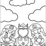 coloriage Mario et dessin a imprimer