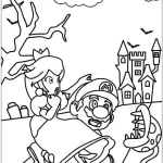 coloriage Mario et decoupage a imprimer gratuit