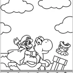 coloriage Mario gratuit a imprimer