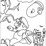 coloriage Mario pour primaire