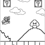 coloriage Mario et dessins