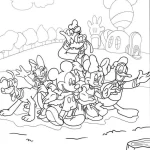 coloriage Mickey Mouse à imprimer pdf gratuit