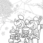 télécharger coloriage Mickey Mouse gratuit