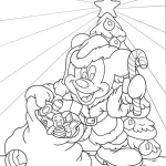 imprimer coloriage Mickey Mouse