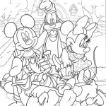 imprimer coloriage Mickey Mouse