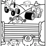 coloriage Monsieur Madame pour enfants à télécharger