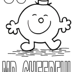 image de coloriage Monsieur Madame pour enfant