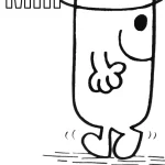 coloriage Monsieur Madame a dessiner en ligne