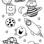 coloriage Monsieur Madame pour enfant
