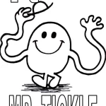 coloriage Monsieur Madame a imprimer pour enfant de 4 ans