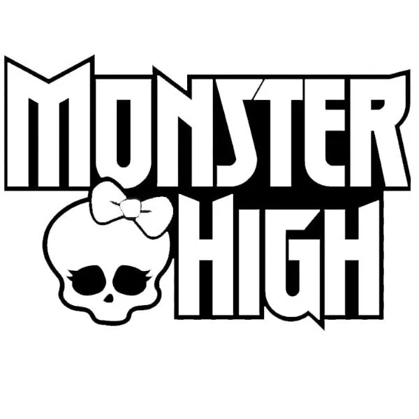 Tranh tô màu Monster High
