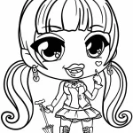 coloriage Monster High a dessiner et imprimer