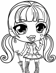 coloriage Monster High a dessiner et imprimer