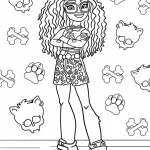 coloriage Monster High gratuit