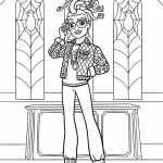 coloriage Monster High gratuit à imprimer