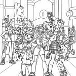coloriage Monster High a dessiner et imprimer