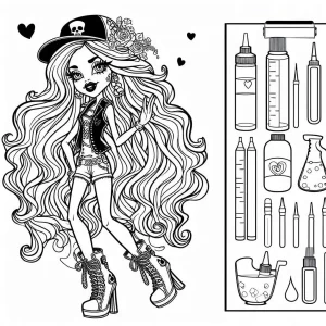 coloriage Monster High a dessiner et imprimer