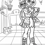 coloriage Monster High gratuit