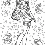 coloriage Monster High à imprimer pdf gratuit