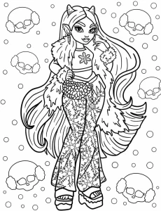 coloriage Monster High et dessins