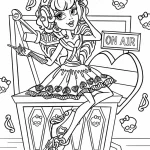 coloriage Monster High à imprimer