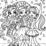 coloriage Monster High d