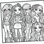 coloriage Monster High d