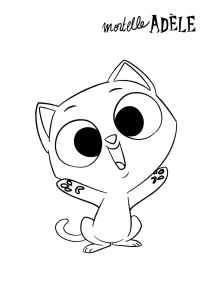coloriage Mortelle Adele gratuit a imprimer