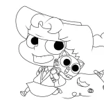 coloriage Mortelle Adele et dessins