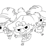 coloriage Mortelle Adele gratuit
