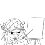 coloriage Mortelle Adele à imprimer pdf