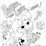 télécharger coloriage Mortelle Adele gratuit