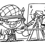 coloriage Mortelle Adele a dessiner en ligne
