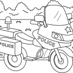 coloriage Moto à imprimer pdf