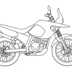 télécharger coloriage Moto gratuit