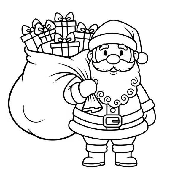 Tranh tô màu Noël