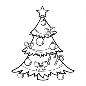 coloriage Noël à imprimer pour enfants