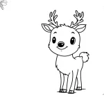 coloriage Noël à imprimer pour enfant de 6 ans