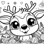 coloriage Noël de pour enfants