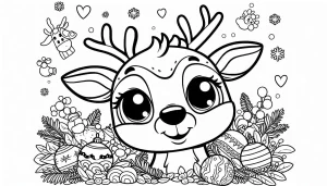 coloriage Noël de pour enfants