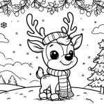 coloriage Noël a dessiner en ligne