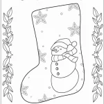 coloriage Noël à imprimer a4