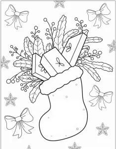 coloriage Noël pour enfants à télécharger