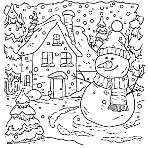 coloriage Noël gratuit pour enfants