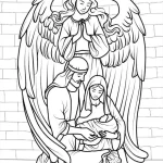 coloriage Noël et découpage à imprimer