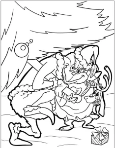 imprimer coloriage Noël