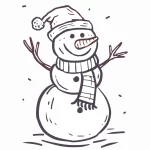 coloriage Noël à imprimer pour enfants