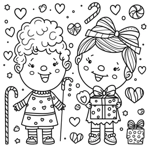 coloriage Noël à imprimer gratuitement pdf