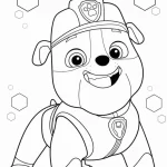 coloriage Pat Patrouille pour enfants a imprimer